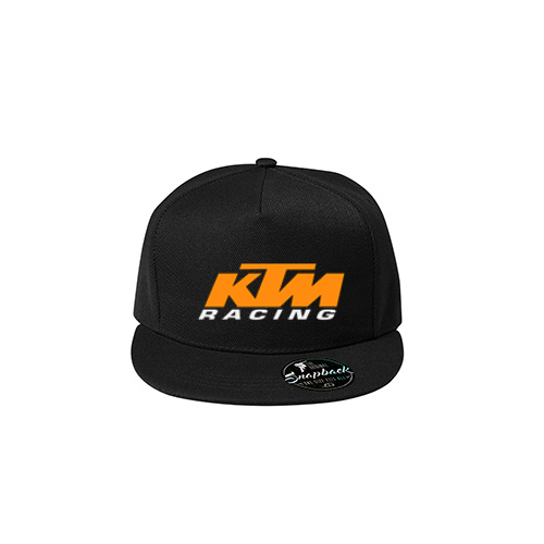 KTM RACING - čierna šiltovka model "Snapback"