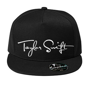 TAYLOR SWIFT - Logo - čierna šiltovka model "Snapback"