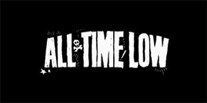 ALL TIME LOW - Logo - široká chrbtová nášivka s rozmerom 33 x 15 cm