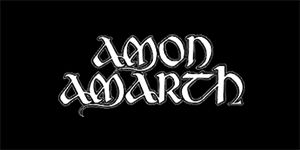 AMON AMARTH - Logo - široká chrbtová nášivka s rozmerom 33 x 15 cm
