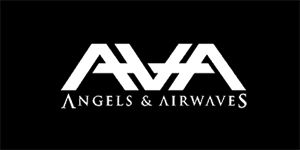 ANGELS AND AIRWAVES - Logo - široká chrbtová nášivka s rozmerom 33 x 15 cm