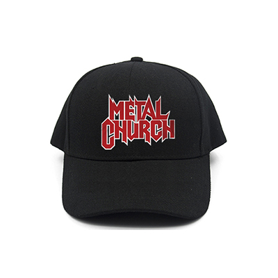 METAL CHURCH - Logo Red White - čierna šiltovka