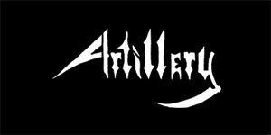 ARTILLERY - Logo Thrash Metal Band - široká chrbtová nášivka s rozmerom 33 x 15 cm