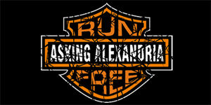 ASKING ALEXANDRIA - Run Free - široká chrbtová nášivka s rozmerom 33 x 15 cm