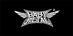 BABYMETAL - Logo - široká chrbtová nášivka s rozmerom 33 x 15 cm