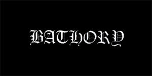 BATHORY - široká chrbtová nášivka s rozmerom 33 x 15 cm