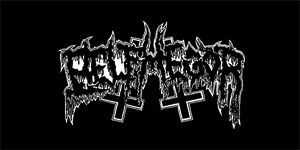 BELPHEGOR - Logo - široká chrbtová nášivka s rozmerom 33 x 15 cm