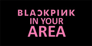 BLACKPINK - In Your Area Pink - široká chrbtová nášivka s rozmerom 33 x 15 cm