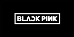 BLACKPINK - Logo - široká chrbtová nášivka s rozmerom 33 x 15 cm