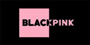 BLACKPINK - Pink Square Crest - široká chrbtová nášivka s rozmerom 33 x 15 cm
