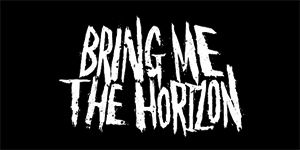 BRING ME THE HORIZON - Logo - široká chrbtová nášivka s rozmerom 33 x 15 cm