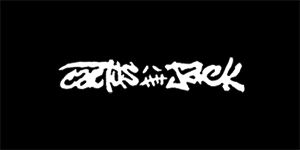 CACTUS JACK - Logo Motive 1 - široká chrbtová nášivka s rozmerom 33 x 15 cm