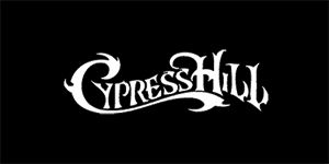 CYPRESS HILL - Logo - široká chrbtová nášivka s rozmerom 33 x 15 cm