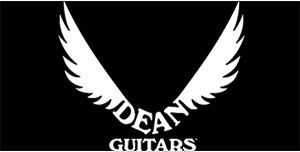 DEAN GUITARS - široká chrbtová nášivka s rozmerom 33 x 15 cm