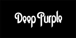 DEEP PURPLE - Logo - široká chrbtová nášivka s rozmerom 33 x 15 cm