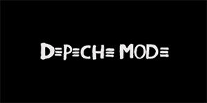 DEPECHE MODE - Silence Logo - široká chrbtová nášivka s rozmerom 33 x 15 cm