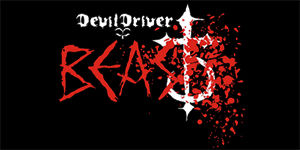 DEVIL DRIVER - široká chrbtová nášivka s rozmerom 33 x 15 cm