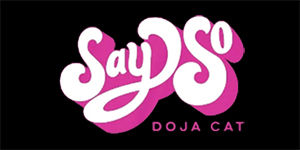 DOJA CAT - Say So - široká chrbtová nášivka s rozmerom 33 x 15 cm