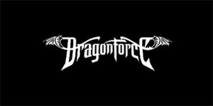 DRAGONFORCE - Logo - široká chrbtová nášivka s rozmerom 33 x 15 cm