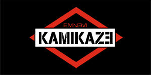 EMINEM - Kamikaze - široká chrbtová nášivka s rozmerom 33 x 15 cm