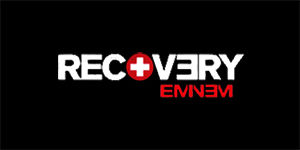 EMINEM - Recovery - široká chrbtová nášivka s rozmerom 33 x 15 cm
