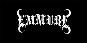 EMMURE - Logo - široká chrbtová nášivka s rozmerom 33 x 15 cm