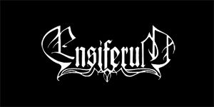 ENSIFERUM - Logo - široká chrbtová nášivka s rozmerom 33 x 15 cm