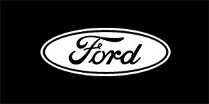 FORD - Logo - široká chrbtová nášivka s rozmerom 33 x 15 cm