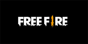 GARENA FREE FIRE - Logo - široká chrbtová nášivka s rozmerom 33 x 15 cm
