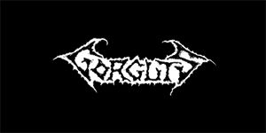 GORGUTS - Logo Old School Death Metal Cult Canadian Band - široká chrbtová nášivka s rozmerom 33 x 15 cm