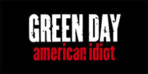 GREEN DAY - American Idiot Slogan - široká chrbtová nášivka s rozmerom 33 x 15 cm
