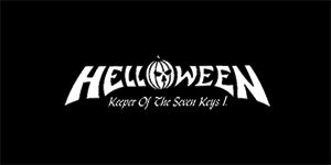 HELLOWEEN - Keeper Of The Seven Keys part I Logo - široká chrbtová nášivka s rozmerom 33 x 15 cm