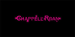 CHAPPELL ROAN - PINK LOGO - široká chrbtová nášivka s rozmerom 33 x 15 cm