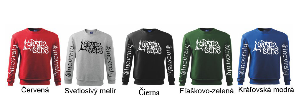 Pánska mikina LUNATIC GODS - Slnovraty