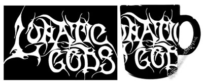 Hrnček LUNATIC GODS - White Logo