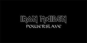 IRON MAIDEN - Powerslave Logo - široká chrbtová nášivka s rozmerom 33 x 15 cm