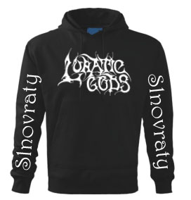 LUNATIC GODS - Slnovraty - čierna pánska mikina