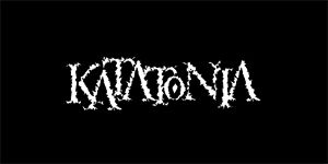 KATATONIA - Logo - široká chrbtová nášivka s rozmerom 33 x 15 cm