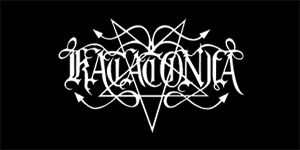 KATATONIA - Old School Logo - široká chrbtová nášivka s rozmerom 33 x 15 cm