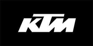 KTM - Logo - široká chrbtová nášivka s rozmerom 33 x 15 cm