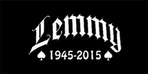 LEMMY 1945-2015 - široká chrbtová nášivka s rozmerom 33 x 15 cm