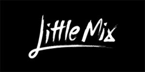 LITTLE MIX - Logo - široká chrbtová nášivka s rozmerom 33 x 15 cm
