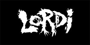 LORDI - Logo - široká chrbtová nášivka s rozmerom 33 x 15 cm