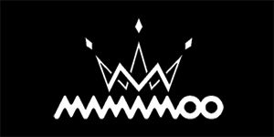 MAMAMOO Logo - široká chrbtová nášivka s rozmerom 33 x 15 cm