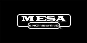 MESA BOOGIE - Mesa Engineering Logo - široká chrbtová nášivka s rozmerom 33 x 15 cm