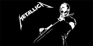 METALLICA - James - široká chrbtová nášivka s rozmerom 33 x 15 cm