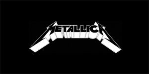 METALLICA - Logo Motive 2 - široká chrbtová nášivka s rozmerom 33 x 15 cm