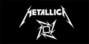 METALLICA - Ninja Logo - široká chrbtová nášivka s rozmerom 33 x 15 cm