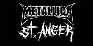METALLICA - St Anger - široká chrbtová nášivka s rozmerom 33 x 15 cm
