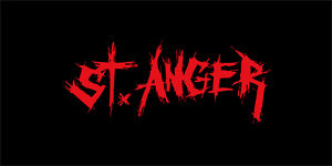 METALLICA - St Anger Red - široká chrbtová nášivka s rozmerom 33 x 15 cm